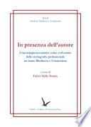 In presenza dell’autore
