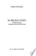In regem unxit