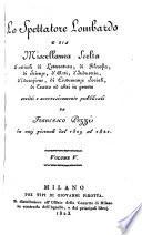 In varj giornali dal 1809 al 1821