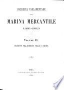 Inchiesta parlamentare sulla marina mercantile (1881-1882)