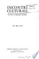 Incontri culturali