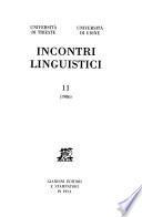 Incontri linguistici