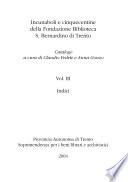 Incunaboli e cinquecentine della Fondazione Biblioteca S. Bernardino di Trento: Indici