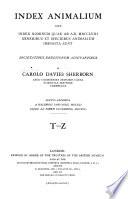Index animalium