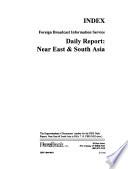 Index: Foreign Broadcast Information Service