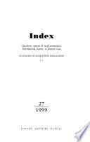 Index: International survey of Roman law
