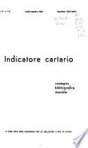 Indicatore cartario; rassegna bibliografica mensile