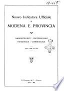 Indicatore della Provincia di Modena