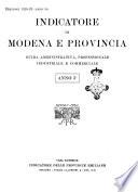 Indicatore della Provincia di Modena