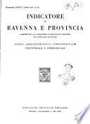 Indicatore della Provincia di Ravenna Guida amministrativa, professionale, industriale e commerciale
