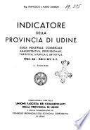 Indicatore della Provincia di Udine