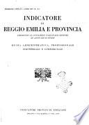 Indicatore di Reggio-Emilia e provincia guida amministrativa professionale industriale e commerciale