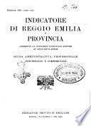 Indicatore di Reggio-Emilia e provincia guida amministrativa professionale industriale e commerciale