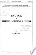 Indice di Periodici Scientifici e Tecnici