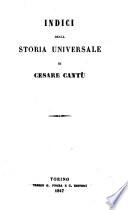 Indici della Storia universale