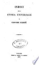 Indici della storia universale
