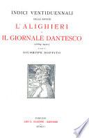 Indici ventiduennali delle riviste 1'Alighieri e il Giornale duantesco (1889-1910)