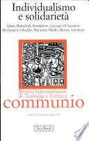 Individualismo e solidarietà