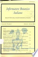 Informatore botanico italiano