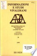 Informazioni E Studi Vivaldiani