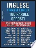 Inglese ( Inglese Facile ) 100 Parole - Opposti
