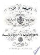 Inni e Salmi in uso nella Chiesa Christiana. [Words by G. G. Zampi.]