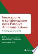 Innovazione e collaborazione nella Pubblica Amministrazione