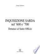 Inquisizione sarda nel '600 e '700