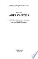 Inscriptiones Christianae Italiae septimo saeculo antiquiores: Regio VII, Ager Capenas