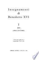 Insegnamenti di Benedetto XVI (2005)