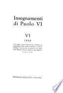 Insegnamenti di Paolo VI.