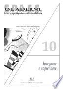 Insegnare e apprendere - quaderni spaee 10