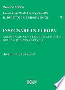 Insegnare in Europa