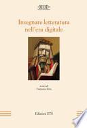 Insegnare letteratura nell'era digitale