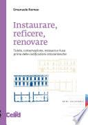 Instaurare, reficere, renovare