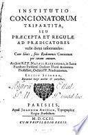 Institutio concionatorum