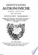 Instituzioni astronomiche