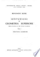 Instituzioni di geometria superiore