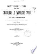 *Instituzioni pratiche sull'arte di costruire le fabbriche civili