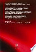 Integrazione e politiche di vicinato
