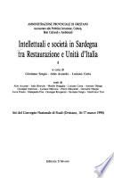 Intellettuali e società in Sardegna tra Restaurazione e Unità d'Italia