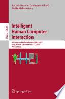 Intelligent Human Computer Interaction