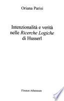 Intenzionalità e verità nelle Ricerche logiche di Husserl