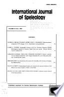 International Journal of Speleology