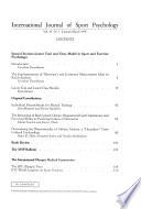 International journal of sport psychology