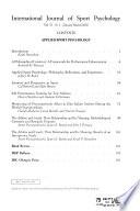 International journal of sport psychology