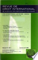 International law review