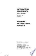 International Logic Review