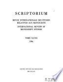 International review of manuscript studies