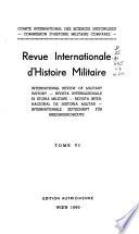 International review of military history